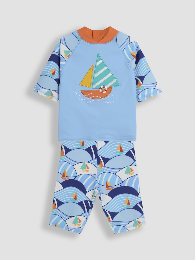 JoJo Maman Bébé Sun Protection Suits 2 Piece - Imagen 1 de 5 JoJo Maman Bébé Sun Protection Suits 2 Piece - Imagen 1 de 5