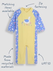 JoJo Maman Bébé Duck Sun Protection Suit - Image 4 of 5