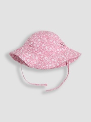 JoJo Maman Bébé Floral Floppy Sun Hat - Image 2 of 3
