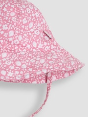 JoJo Maman Bébé Floral Floppy Sun Hat - Image 3 of 3