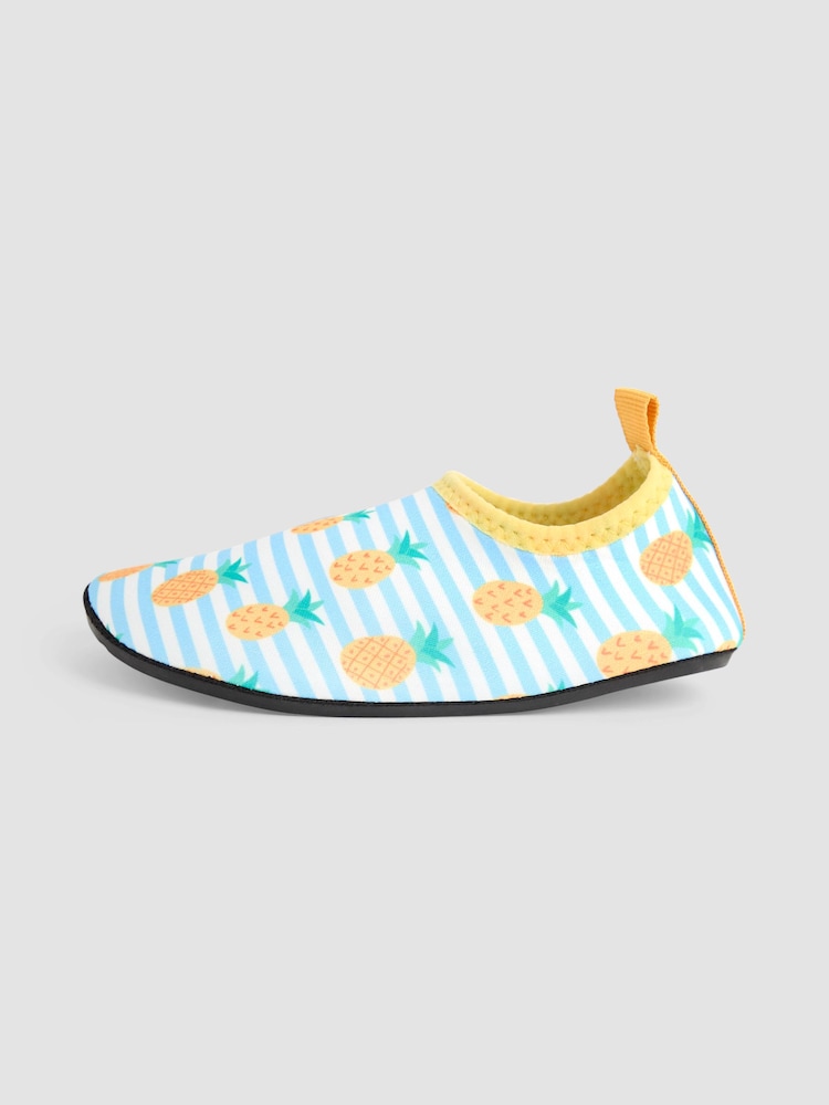 JoJo Maman Bébé Stripe Anti-Slip Swim Shoes - Image 4 of 4