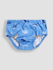 JoJo Maman Bébé Whale Swim Nappy - Image 1 of 3