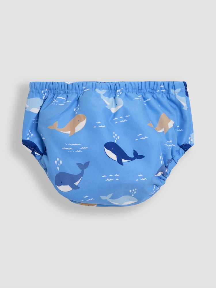 JoJo Maman Bébé Whale Swim Nappy - Image 2 of 3