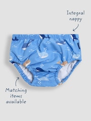 JoJo Maman Bébé Whale Swim Nappy - Image 4 of 5