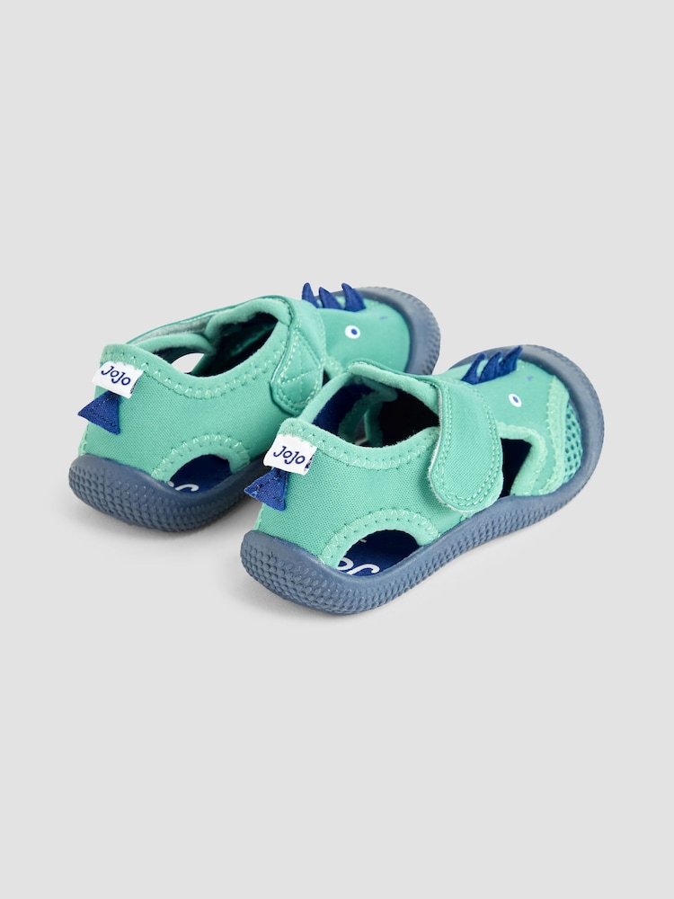 JoJo Maman Bébé Green Aqua Beach and Swim Sandals - Image 2 of 4