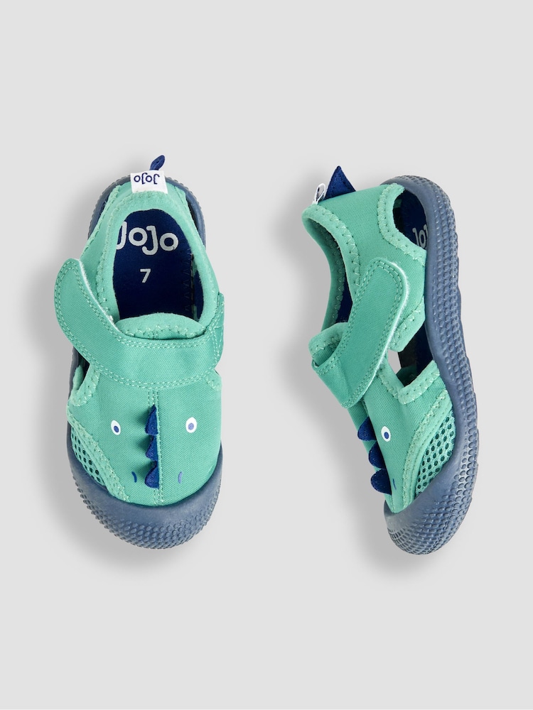 JoJo Maman Bébé Green Aqua Beach and Swim Sandals - Image 3 of 4