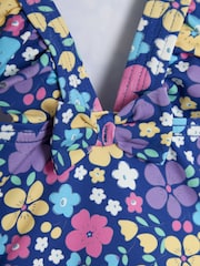JoJo Maman Bébé Floral Swimsuit with Nappy - Image 3 of 5