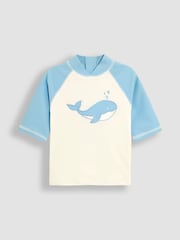 JoJo Maman Bébé Whale Rash Vest Set 2 Piece - Image 2 of 7