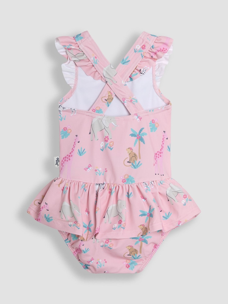 JoJo Maman Bébé Safari Swimsuit with Nappy - Image 2 of 3