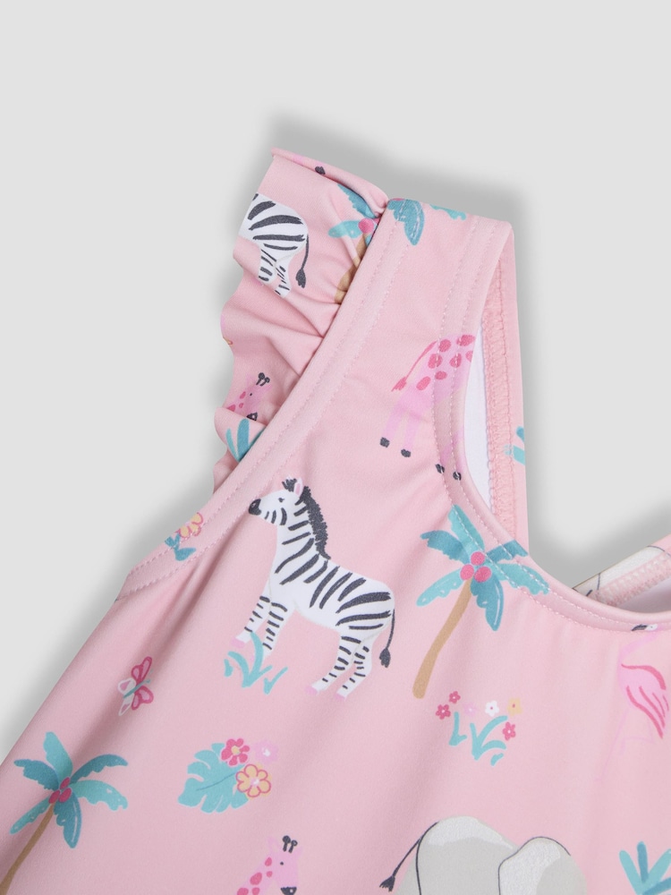JoJo Maman Bébé Safari Swimsuit with Nappy - Image 3 of 3