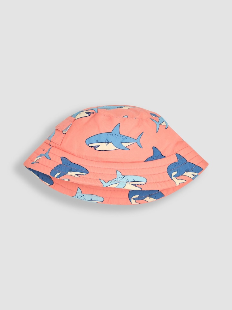 JoJo Maman Bébé Coral Bucket Sun Hat - Image 1 of 3