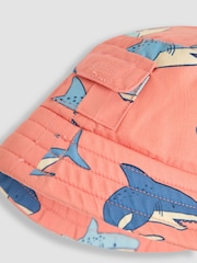 JoJo Maman Bébé Coral Bucket Sun Hat - Image 3 of 3