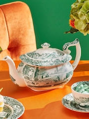 Spode Heritage Green Italian Teapot - Image 1 of 2