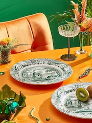 Spode Set of 4 Heritage Green Italian Dinner Plates - Image 1 of 3
