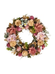 Dibor Pink Woodland Wreath - Image 2 of 4