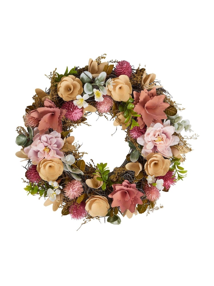 Dibor Pink Woodland Wreath - Image 2 of 4 Dibor Pink Woodland Wreath - Image 2 of 4