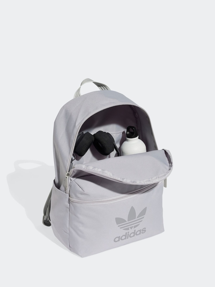 אפור - תיק גב מסדרת Originals של adidas דגם Adicolour - Image 4 of 7