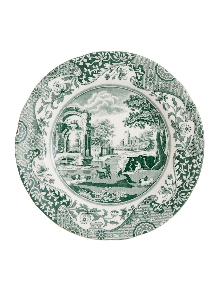 Spode Heritage Green Italian Set of 4 Side Plates - Image 3 of 3 Spode Heritage Green Italian Set of 4 Side Plates - Image 3 of 3