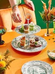 Spode Heritage Green Italian 2 Tier Cake Stand - Image 2 of 3