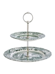 Spode Heritage Green Italian 2 Tier Cake Stand - Image 3 of 3