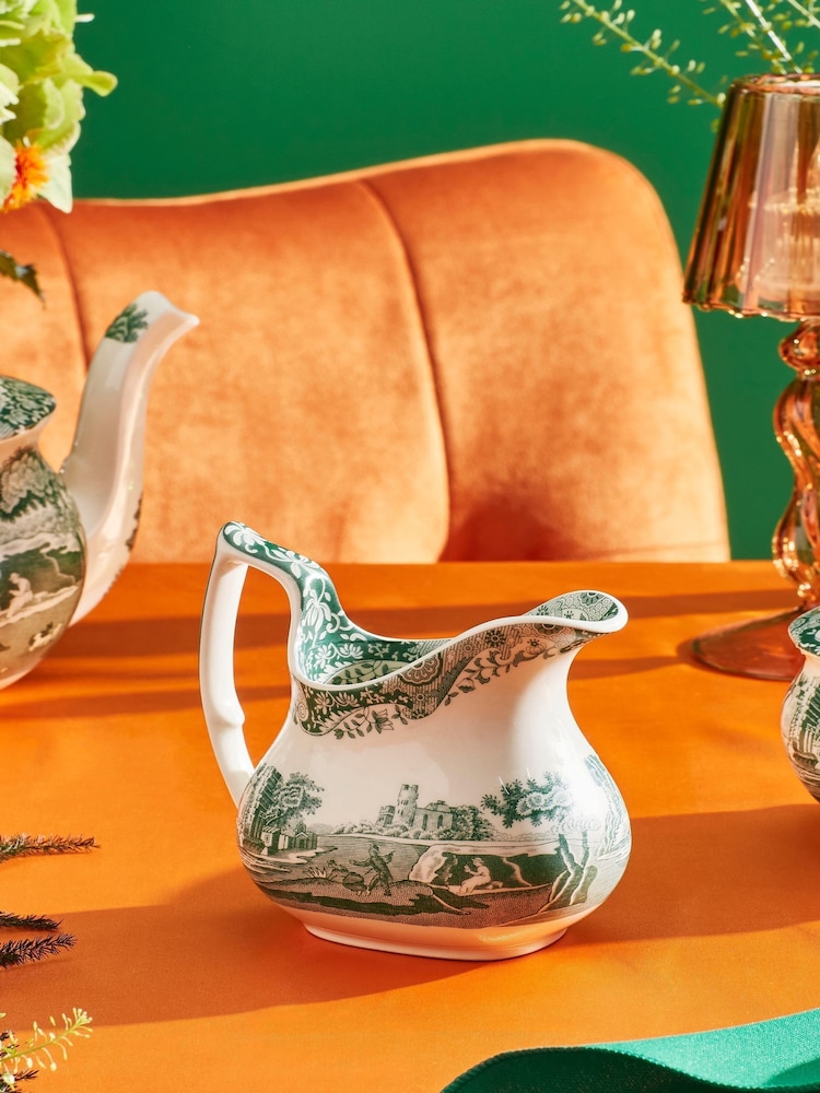 Spode Heritage Green Italian Cream Jug - Image 2 of 2 Spode Heritage Green Italian Cream Jug - Image 2 of 2
