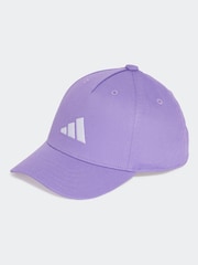 Morado - adidas Kids 3 Bar Cap - Imagen 1 de 4