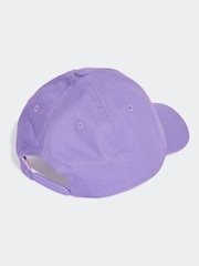 Morado - adidas Kids 3 Bar Cap - Imagen 2 de 4
