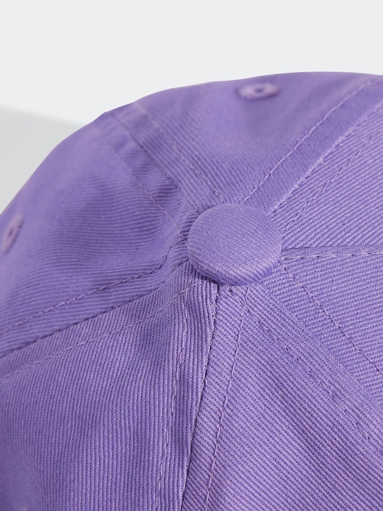 Morado - adidas Kids 3 Bar Cap - Imagen 4 de 4