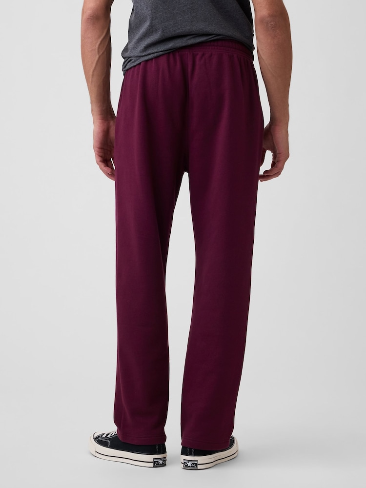 Gap Burgundy Red Logo Straight-Leg Joggers - Image 2 of 5
