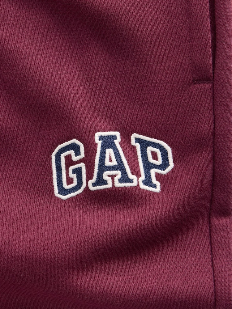 Gap Burgundy Red Logo Straight-Leg Joggers - Image 5 of 5