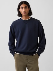 Gap Navy Heavyweight Oversized Sweatshirt - Image 1 of 4