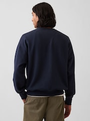 Gap Navy Heavyweight Oversized Sweatshirt - Image 2 of 4