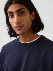 Gap Navy Heavyweight Oversized Sweatshirt - Image 4 of 4