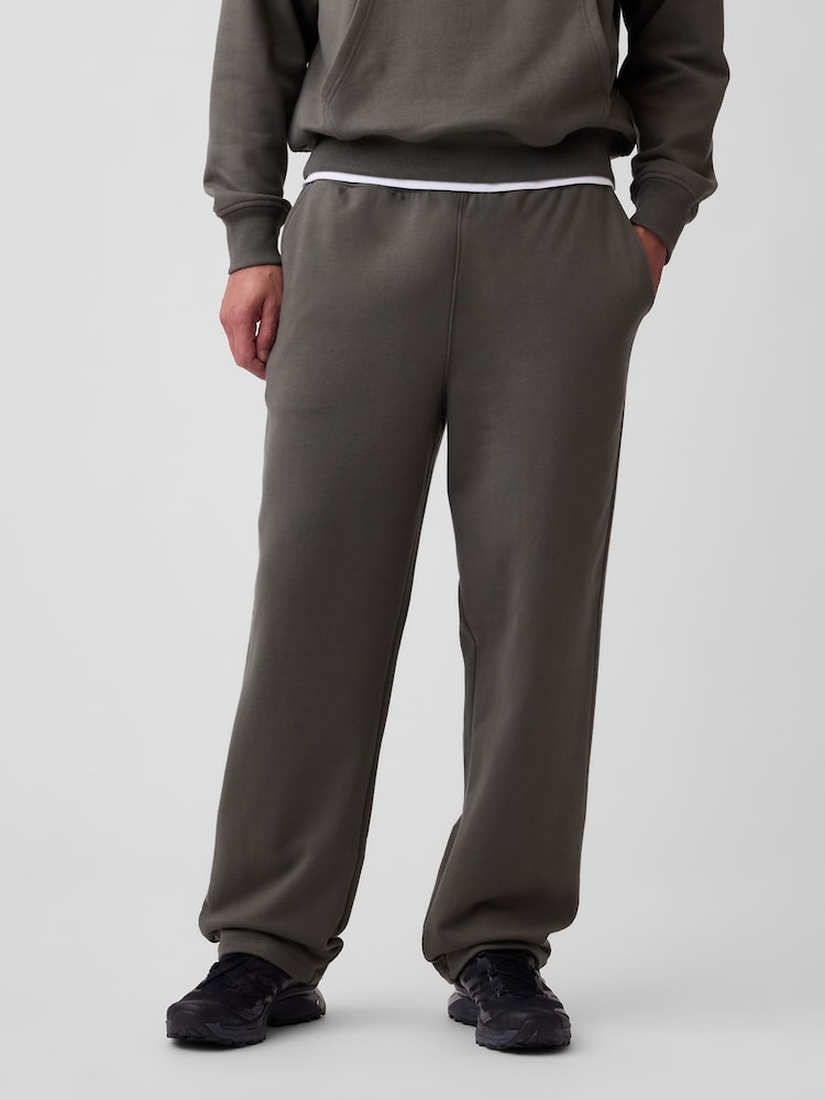 Gap Brown Heavyweight Relaxed Joggers - Image 1 of 4 Gap Brown Heavyweight Relaxed Joggers - Image 1 of 4