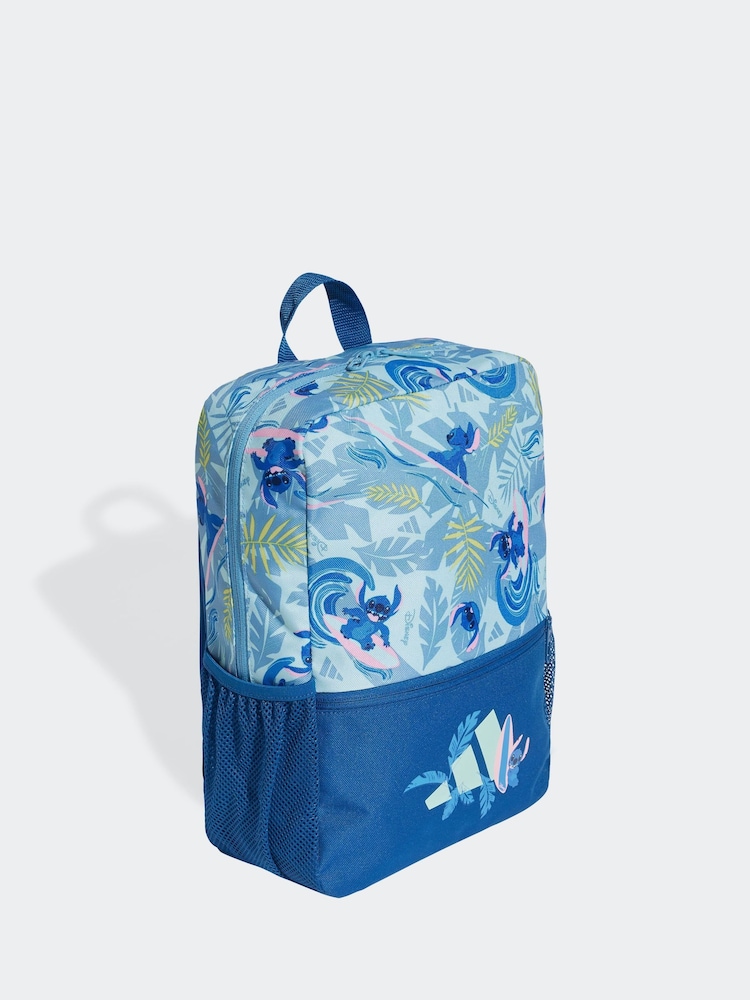 adidas Blue Disney Lilo and Stitch Little Kids Backpack - Image 3 of 6