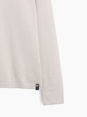 Gap Light Grey Relaxed Polo Jumper - Image 4 of 4