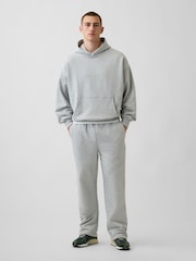 Gap Grey Heavyweight Relaxed Joggers - Image 1 of 3