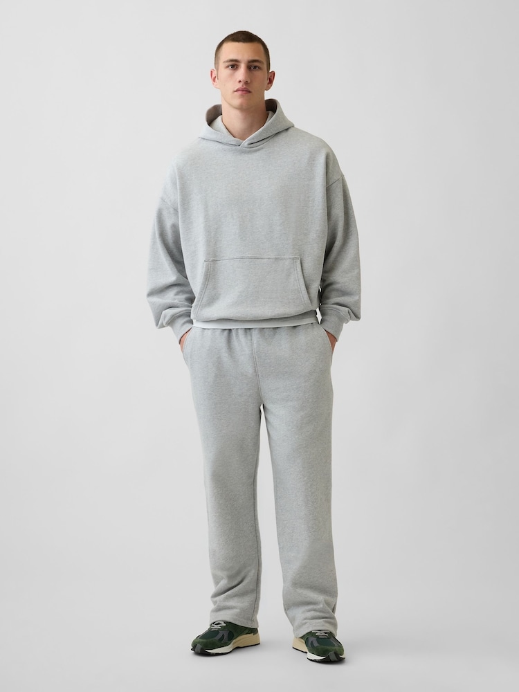 Gap Grey Heavyweight Relaxed Joggers - Image 1 of 3