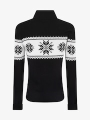 The Little Tailor Snowflake Slim Fit Christmas Jumper - Image 4 of 6
