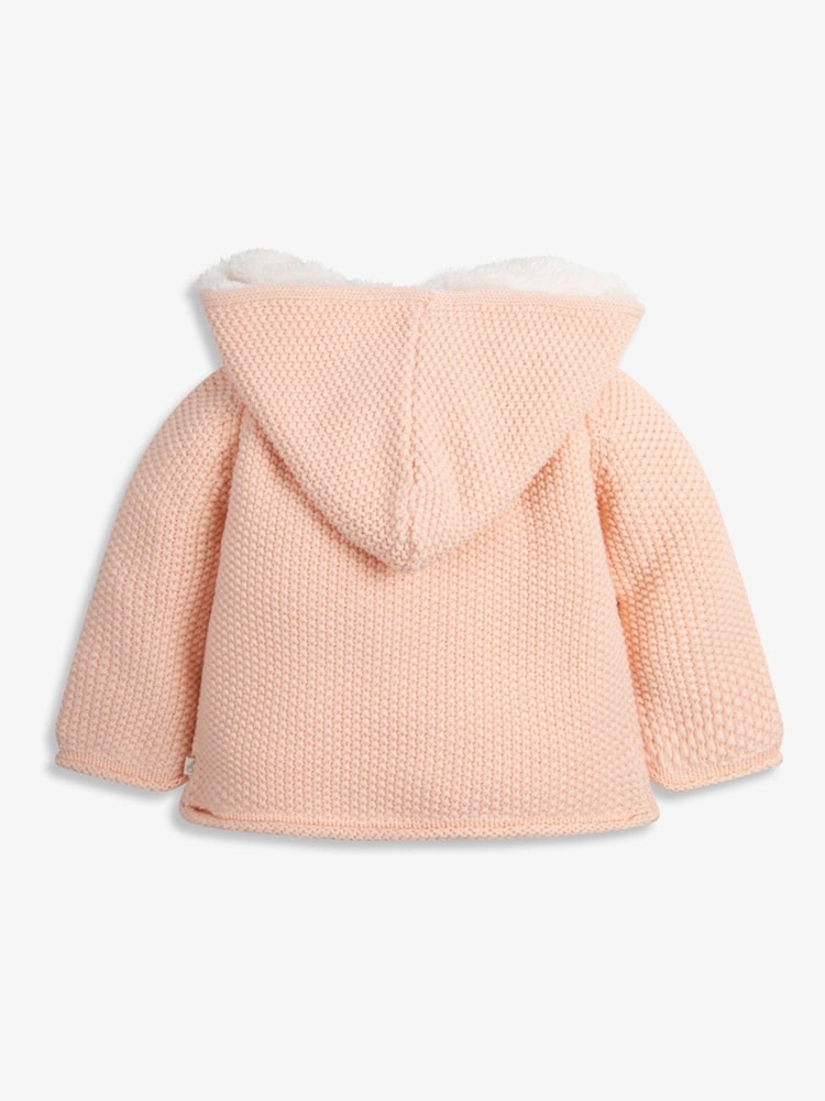 The Little Tailor Baby Pink Pixie Pram Coat - Image 4 of 6