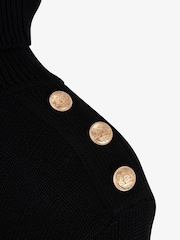 The Little Tailor Button Trim Luxury Knit Christmas Jumper - Image 6 of 7
