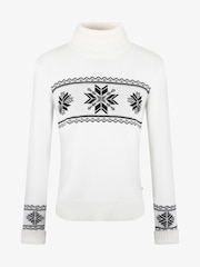 The Little Tailor Snowflake Slim Fit Christmas Jumper - Image 5 of 8