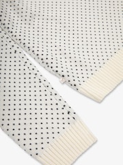 The Little Tailor Mens Christmas 100% Cotton Reindeer Fairisle Pattern Jumper - Image 7 of 7