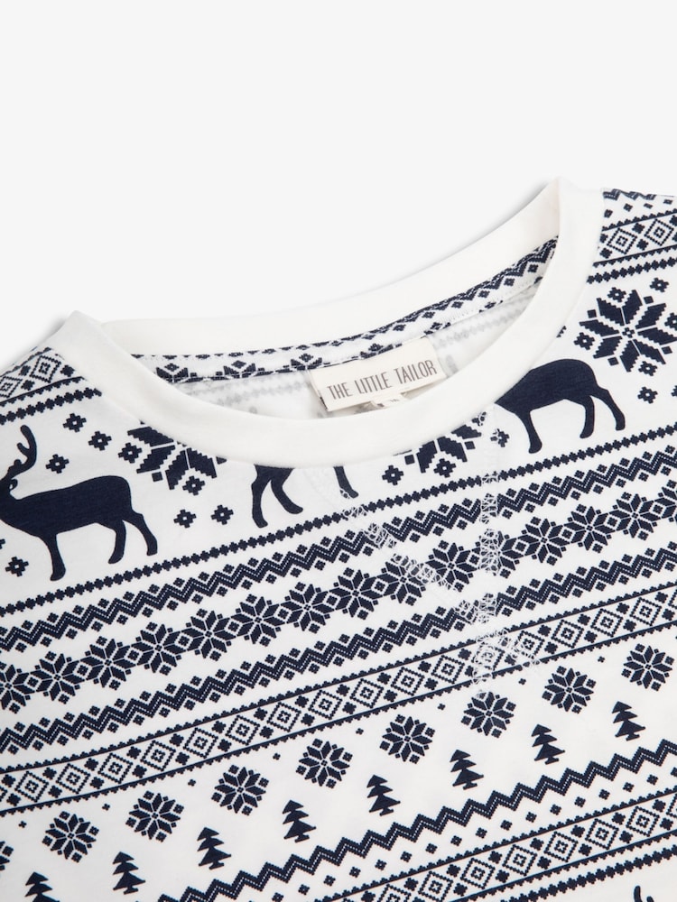 The Little Tailor Reindeer Christmas Pyjamas - Image 9 of 9