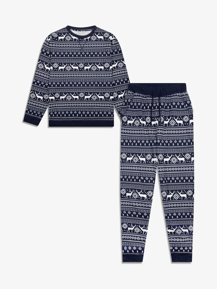 The Little Tailor Reindeer Christmas Pyjamas - Image 1 of 9