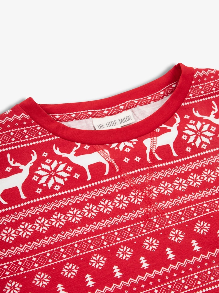 The Little Tailor Reindeer Christmas Pyjamas - Image 4 of 5