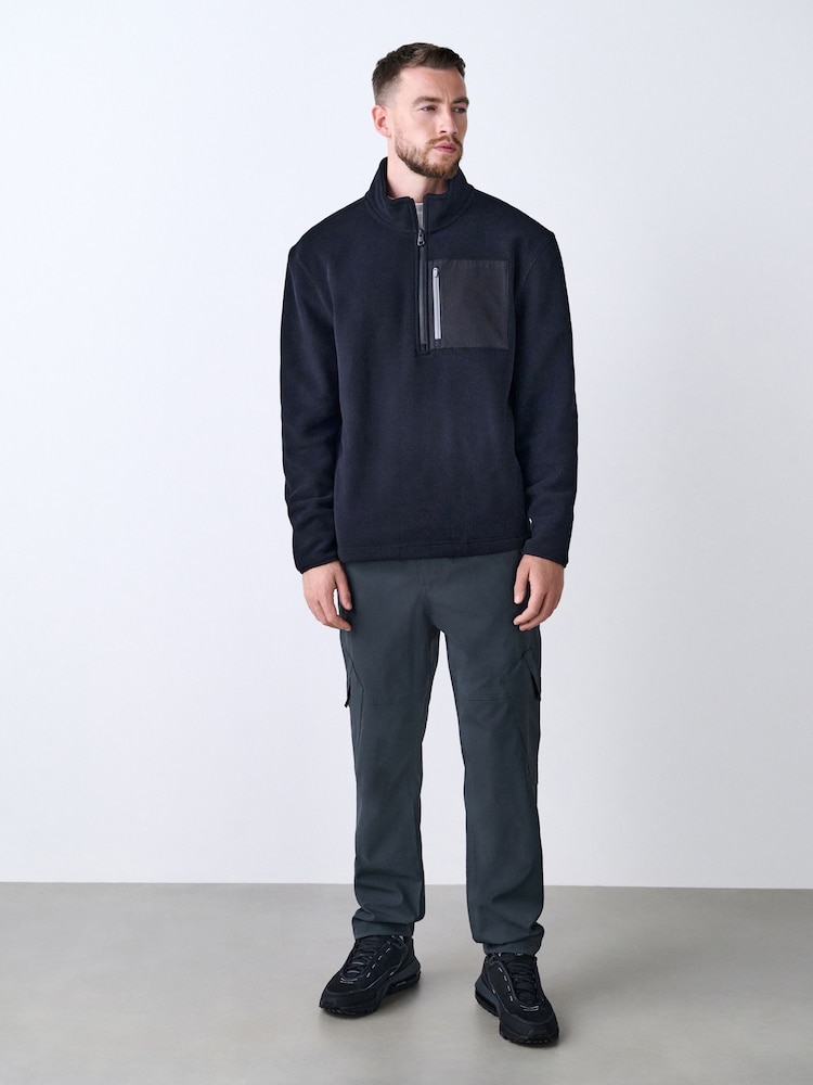 Dark Blue Regular Fit Waterproof Walking Trousers - Image 2 of 12