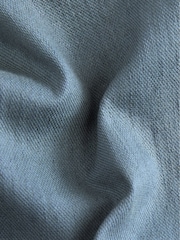 Blue Slate 5 Pocket Cotton Linen Trousers - Image 7 of 10