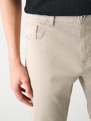 Stone 5 Pocket Cotton Linen Trousers - Image 5 of 9