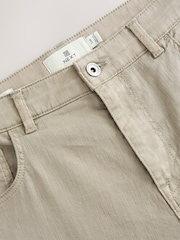Stone 5 Pocket Cotton Linen Trousers - Image 8 of 9